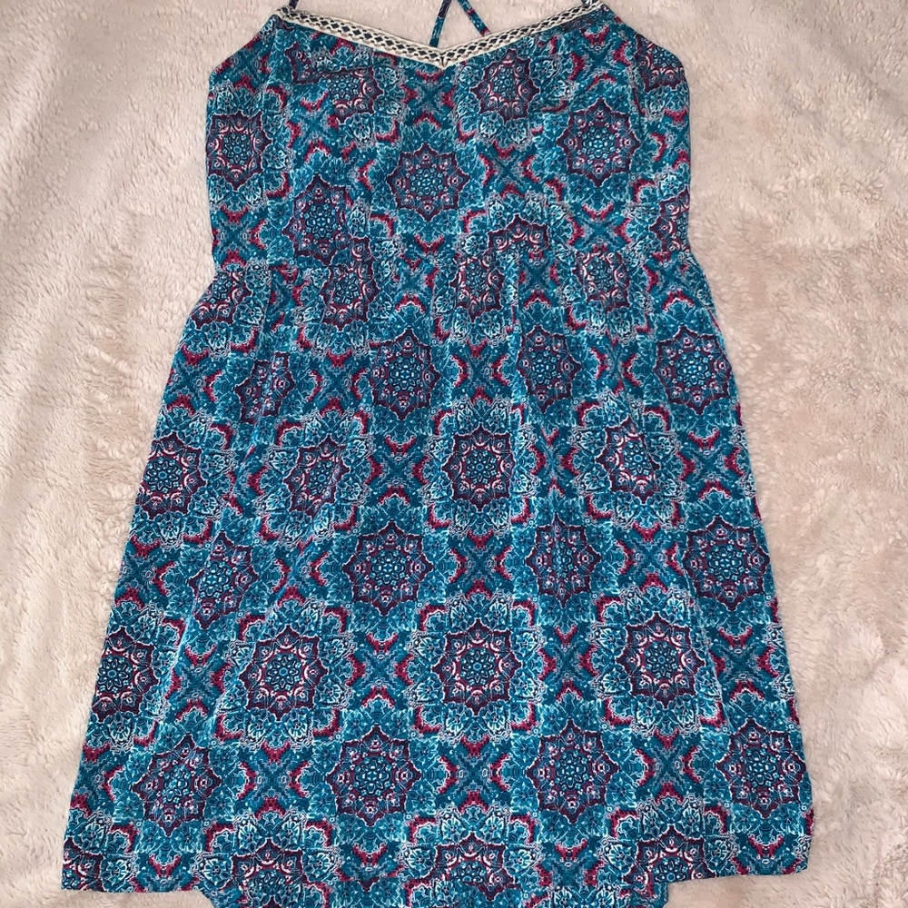 Blue dress